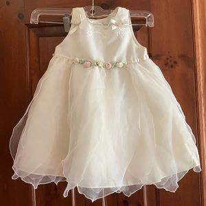 Rare Editions Yellow Girls Dress • 24 Months • Floral Special Occasion